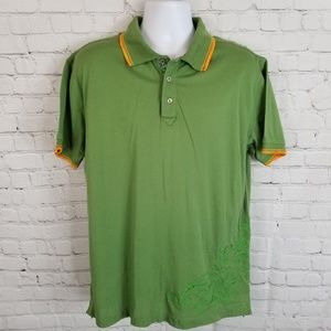 Robert Graham Men’s Green Size L Embroidered Shirt